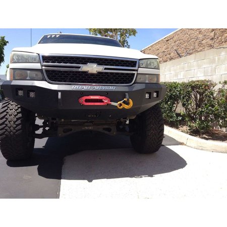 Road Armor 03-06 SILVERADO 2500/3500 HD FRONT STEALTH WINCH BUMPER W/ SQUARE LIGH 370R0B